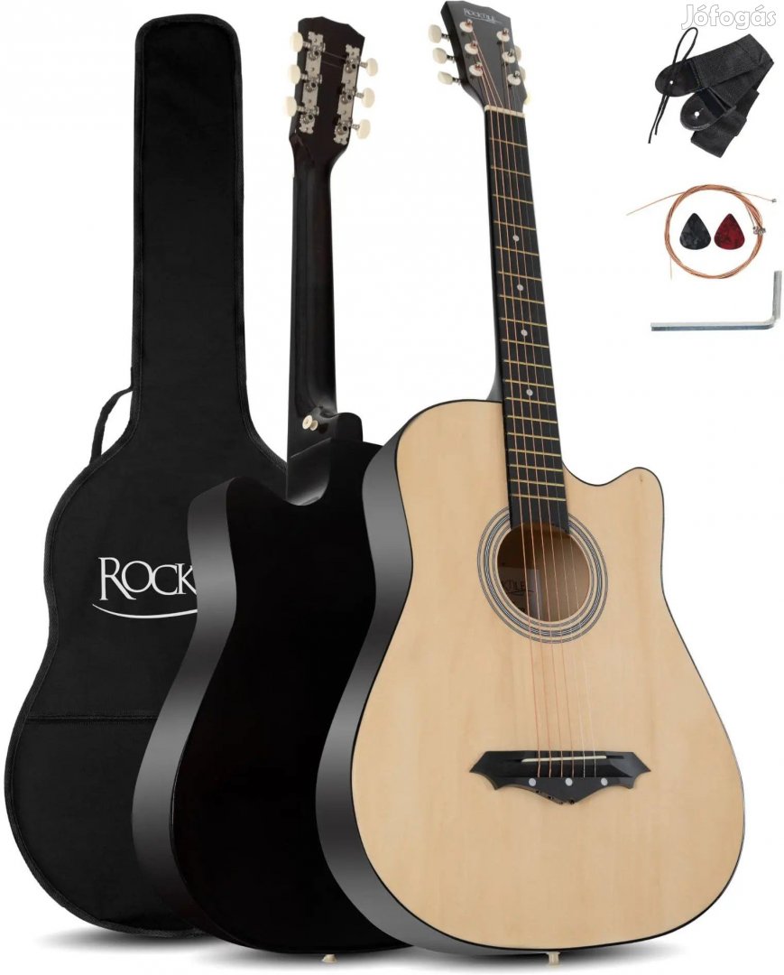 Rocktile WSD-5C-NT Slim Line akusztikus gitár szett natúr