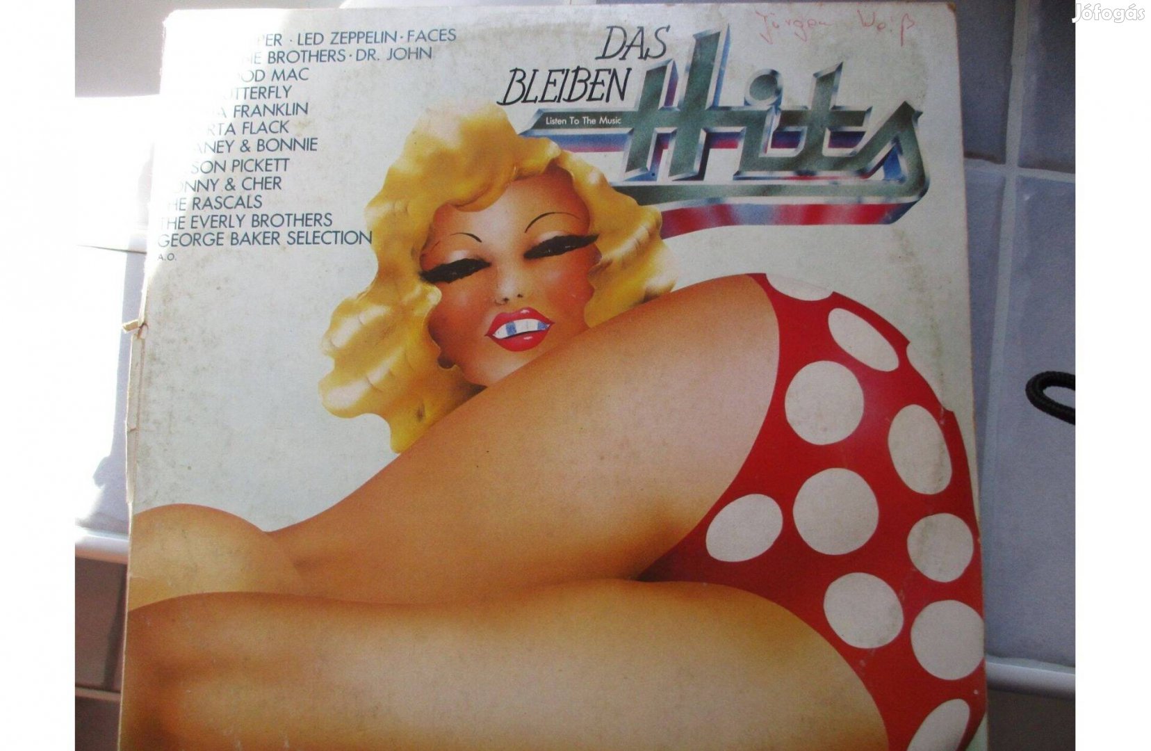 Rockválogatás bakelit hanglemez album eladó (3 LP)
