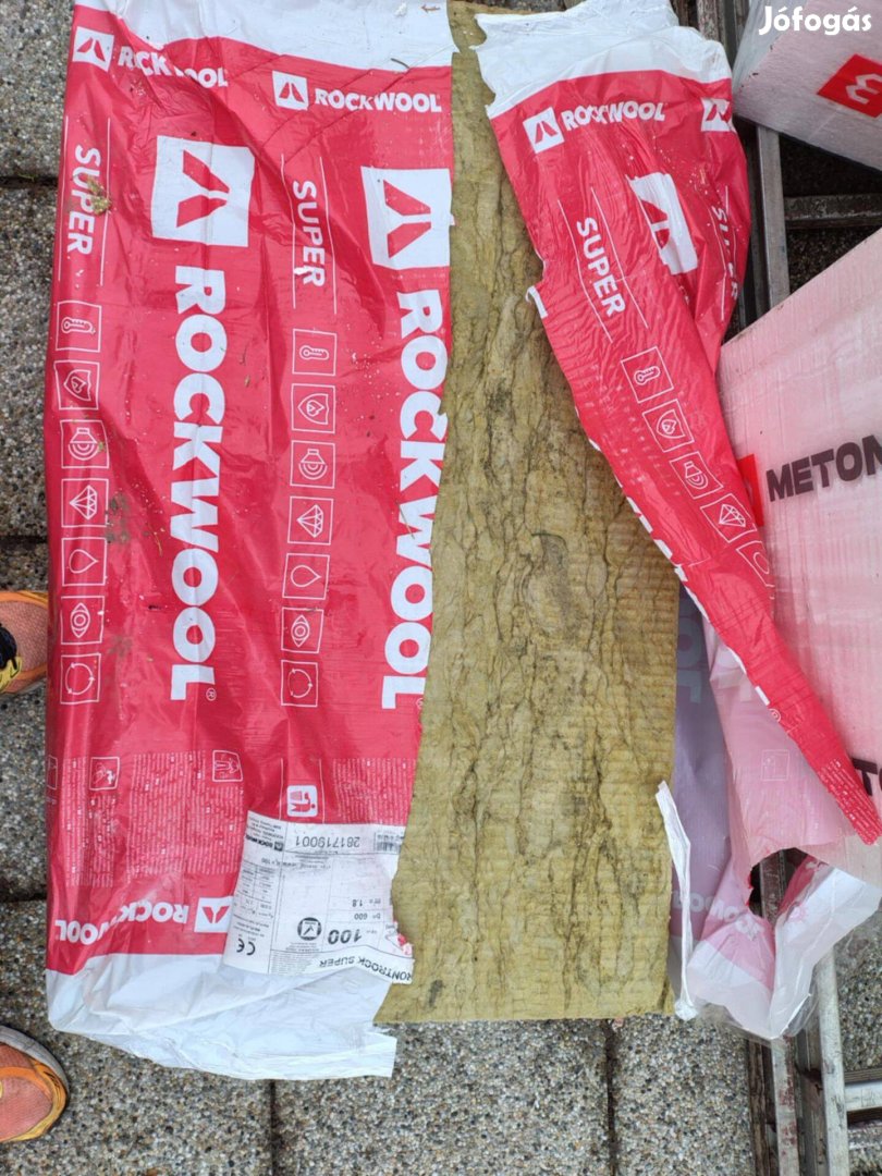 Rockwool Frontrock Super kőzetgyapot vakolható hőszigetelő tábla