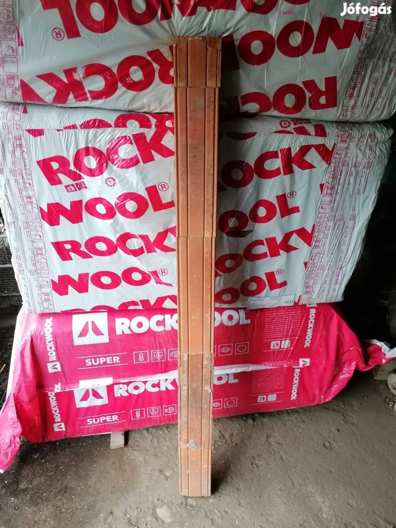 Rockwool kőzetgyapot,cserép áthidaló. Lakás felújításhoz. 