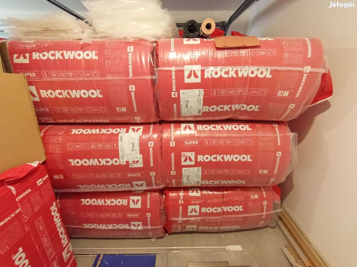 Rockwool multirock kőzetgyapot 20 cm vastag hőszigetelés eladó