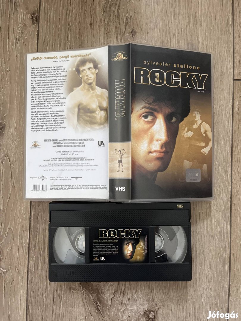 Rocky 3 vhs.   