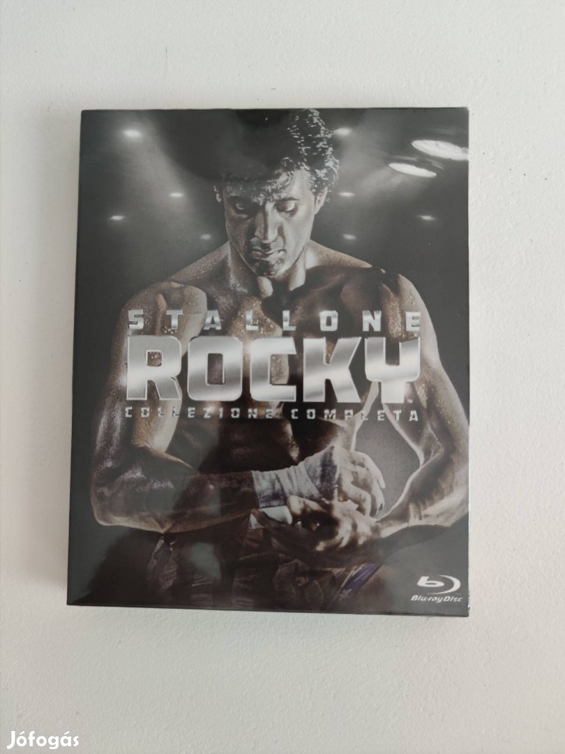 Rocky gyűjtemény (6 db Blu-ray) bontatlan, magyarral 8500 Ft
