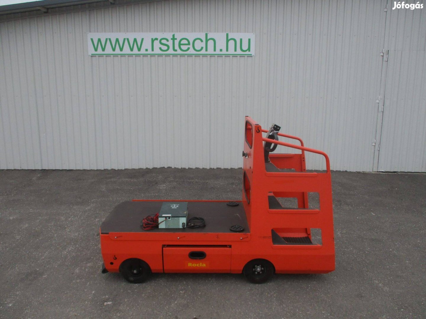 Rocla SE anyagmozgató akkumulátoros kocsi targonca platós ( 2775)