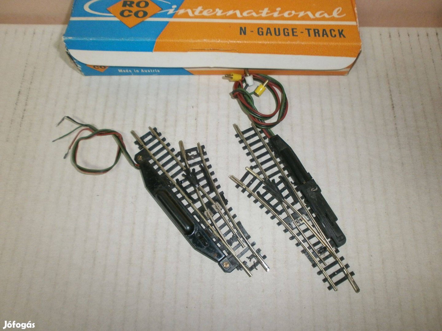 Roco 2417L/2418R -elektromos váltók N(1:160) -par - (N-10)