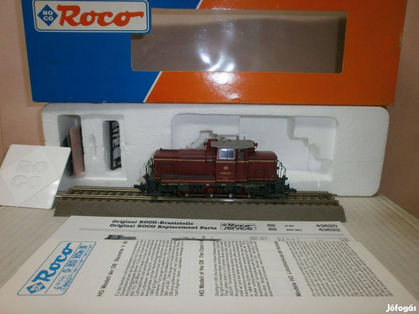 Roco 43620 - DB - BR -V 60 - dizel mozdony - H0