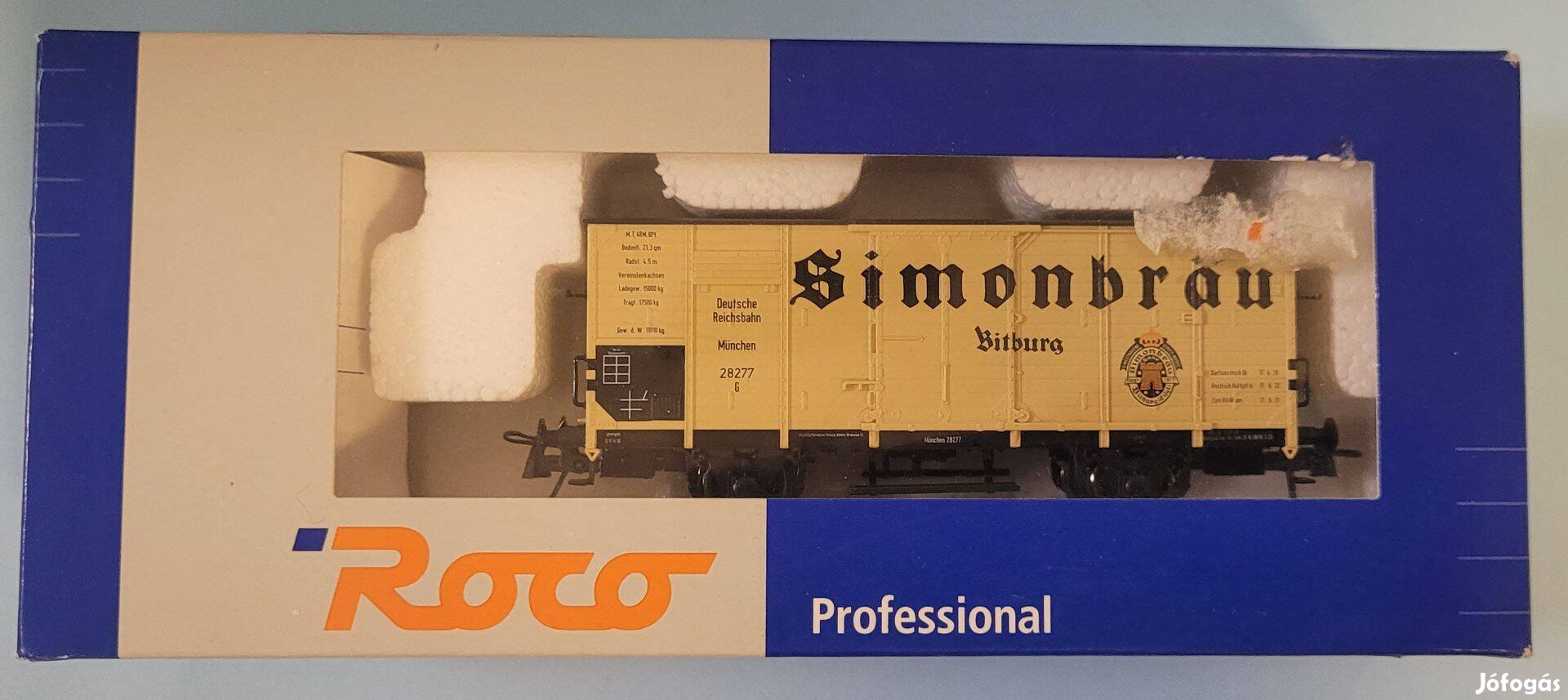 Roco 47676 DRG sörös teherkocsi