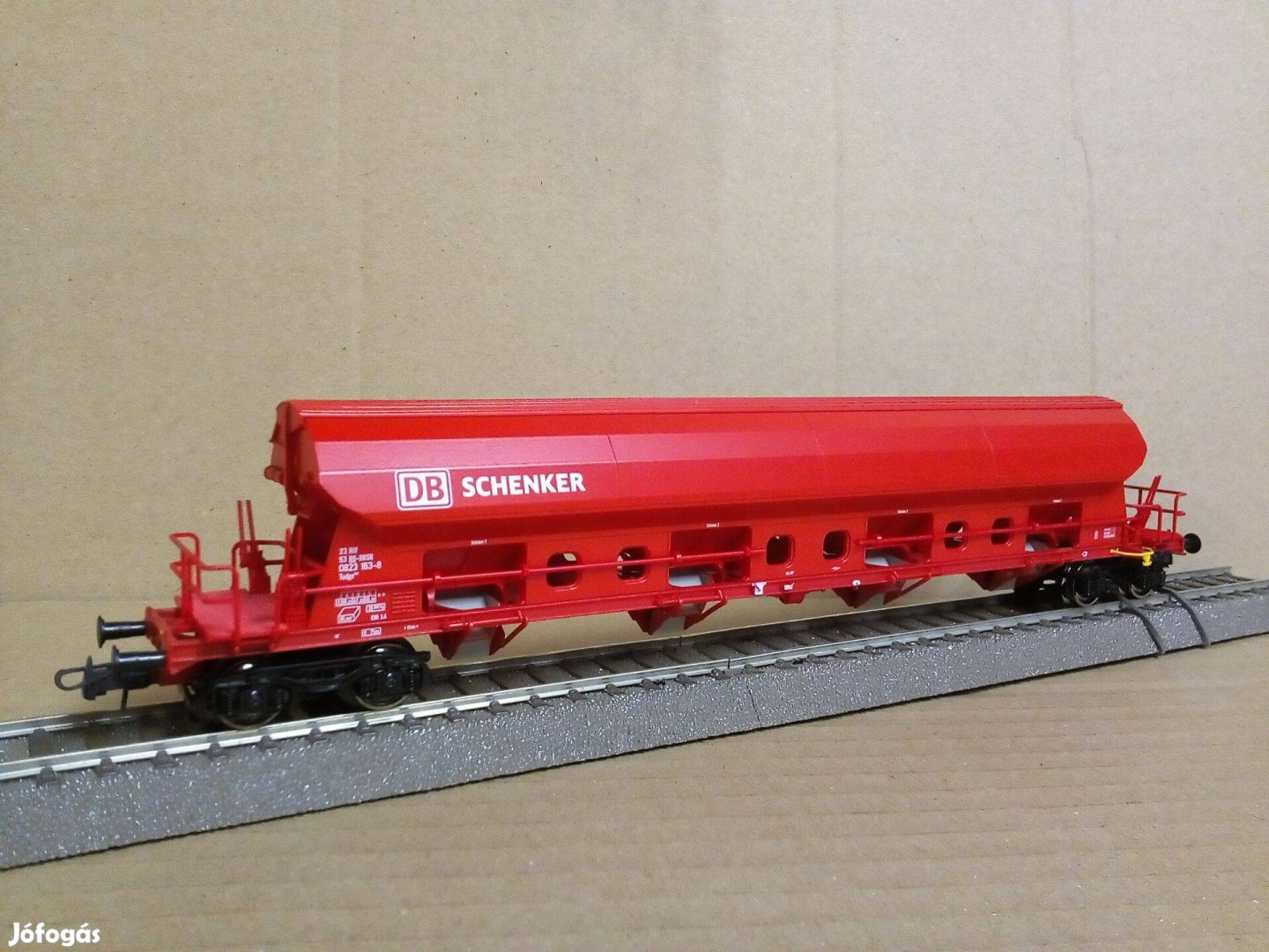 Roco DB Schenker (Dbsr) gabonaszállító kocsi H0