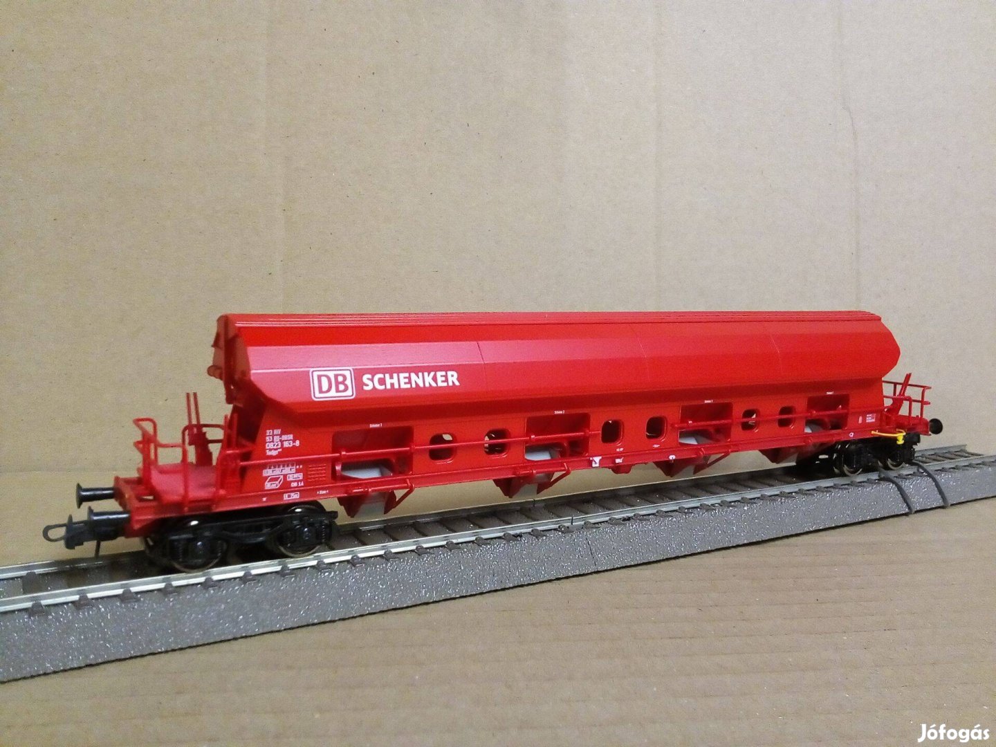 Roco DB Schenker (Dbsr) gabonaszállító kocsi H0