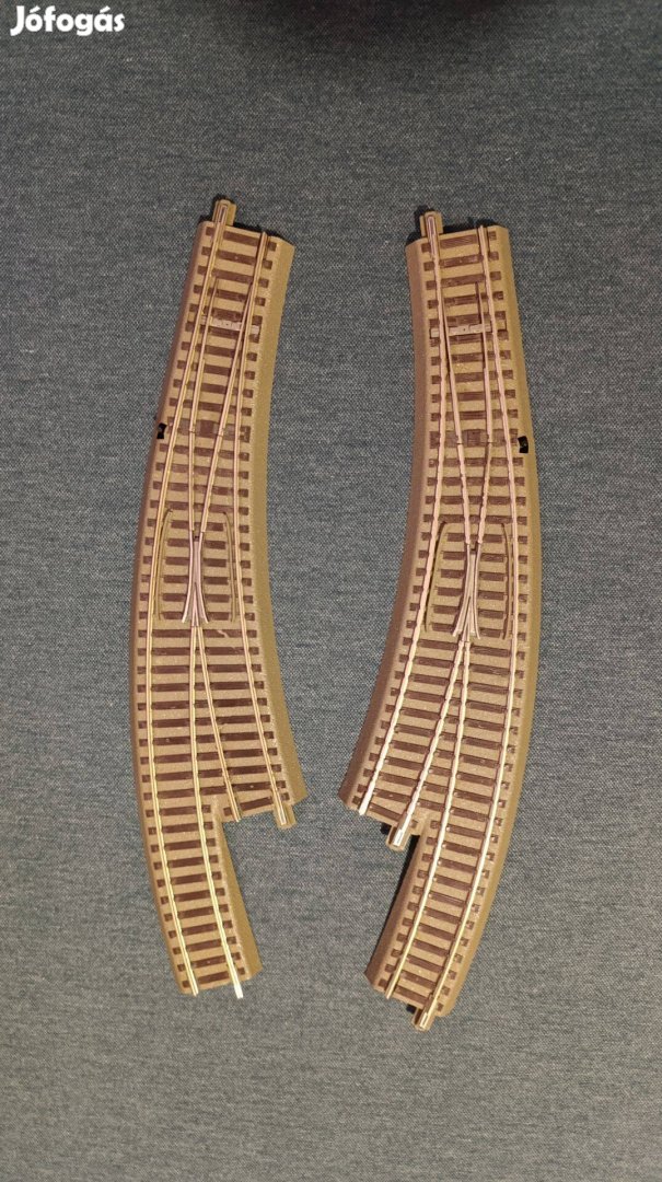 Rocoline H0 ágyazatos sínek, váltók