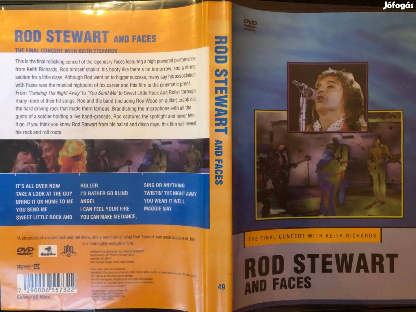 Rod Stewart And Faces The Final Concert with Keith Richards DVD