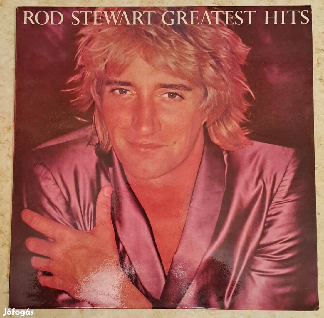 Rod Stewart Greatest hits, válogatás bakelit lemeze 