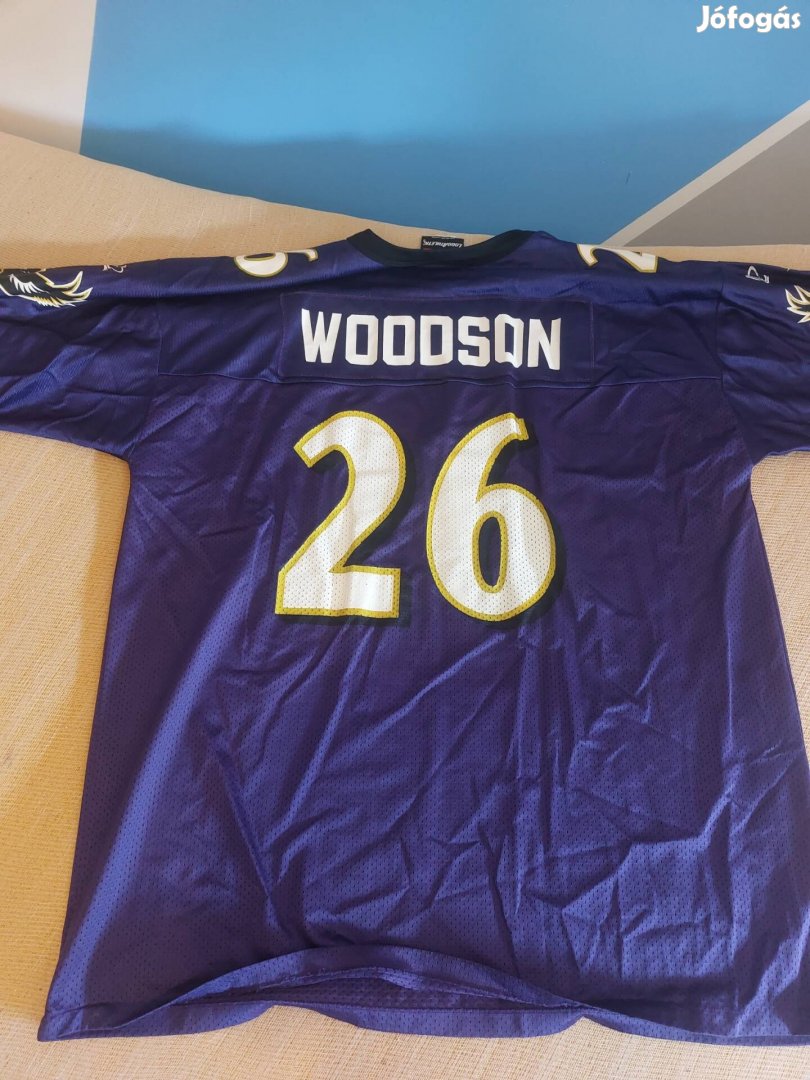 Rod Woodson NFL mez L-XL Ravens 