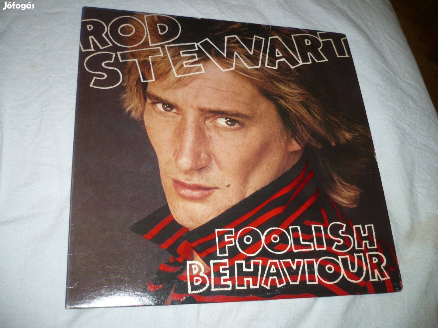 Rod stewart foolish behaviour LP bakelit lemez made in usa