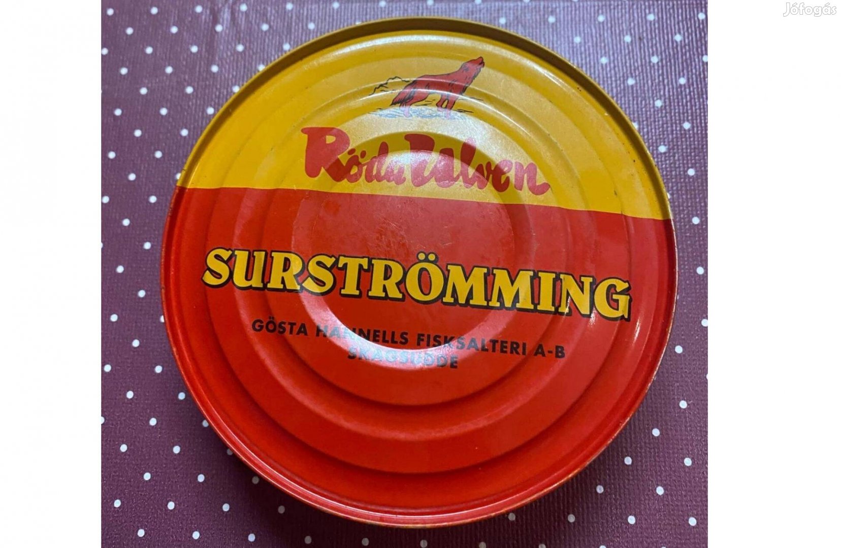 Röda Ulven Surströmming februári lejárattal