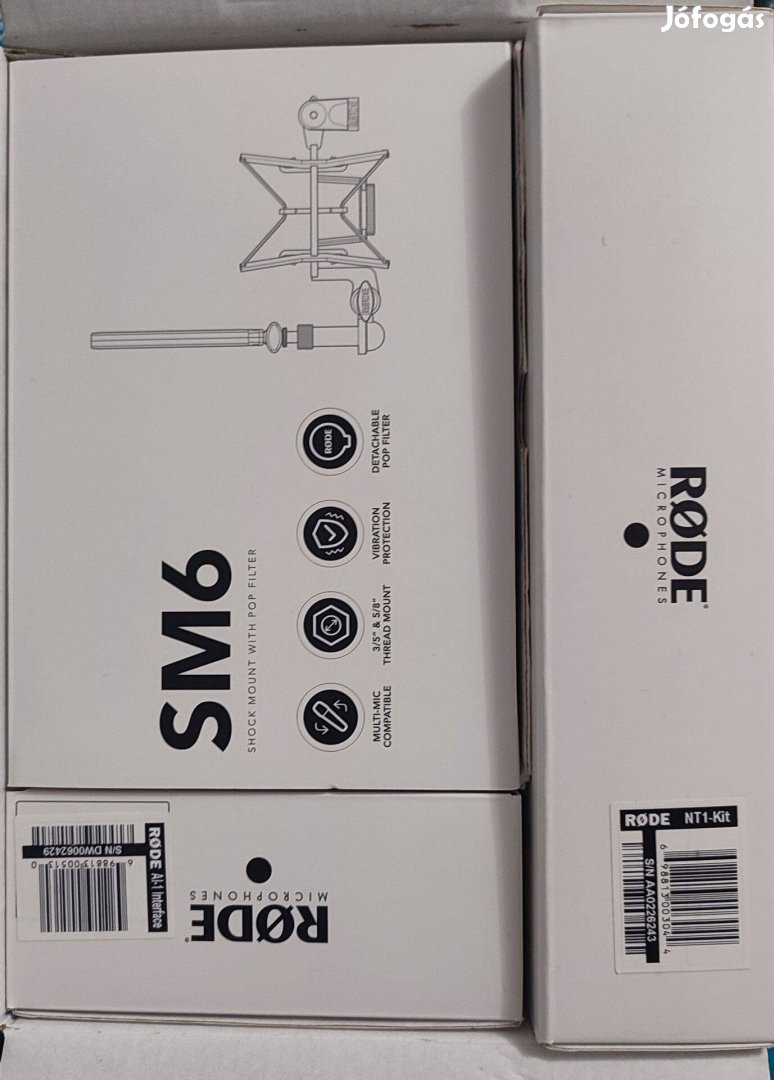 Rode NT1 AI-1 Studio Szett Áron alul