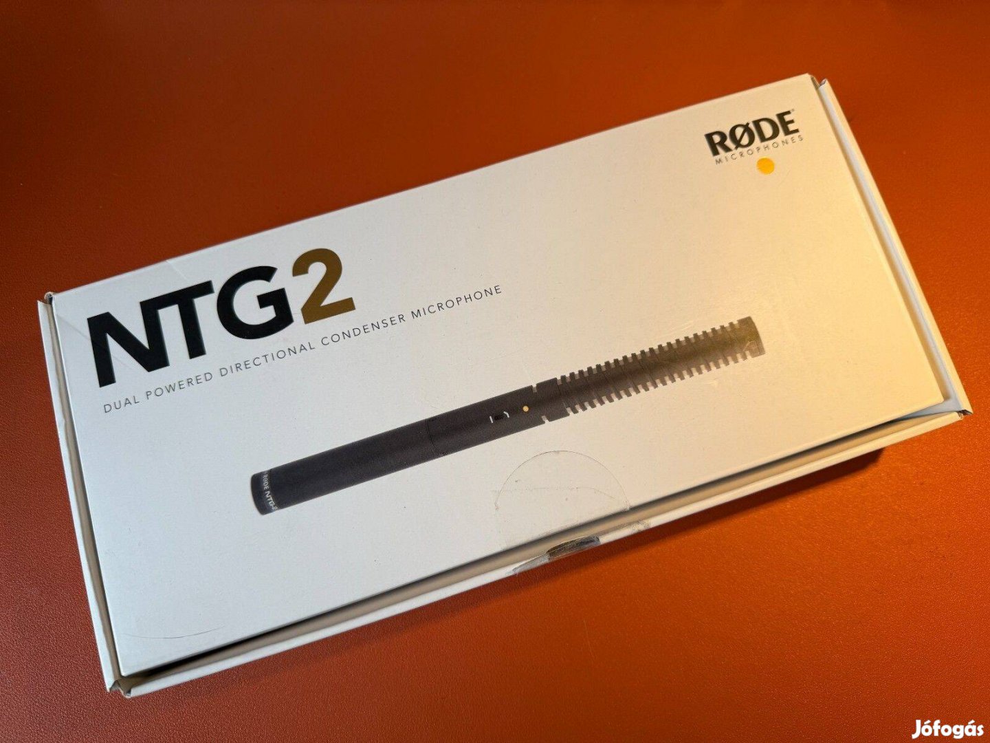 Rode NTG2 professzionális kondenzátor mikrofon puskamikrofon