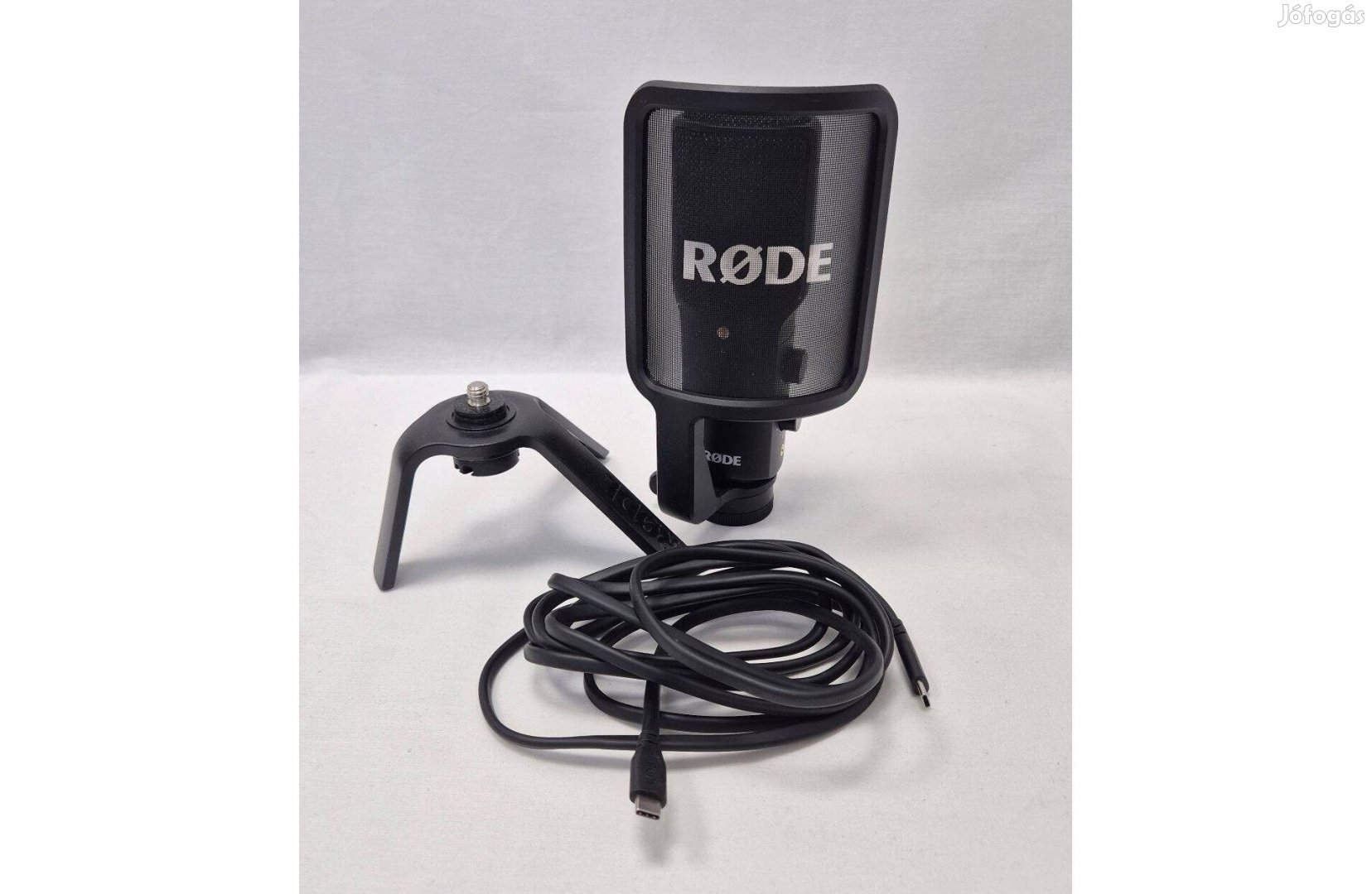 Rode NT-USB+ Professzionális kondenzátor USB mikrofon, újszerű