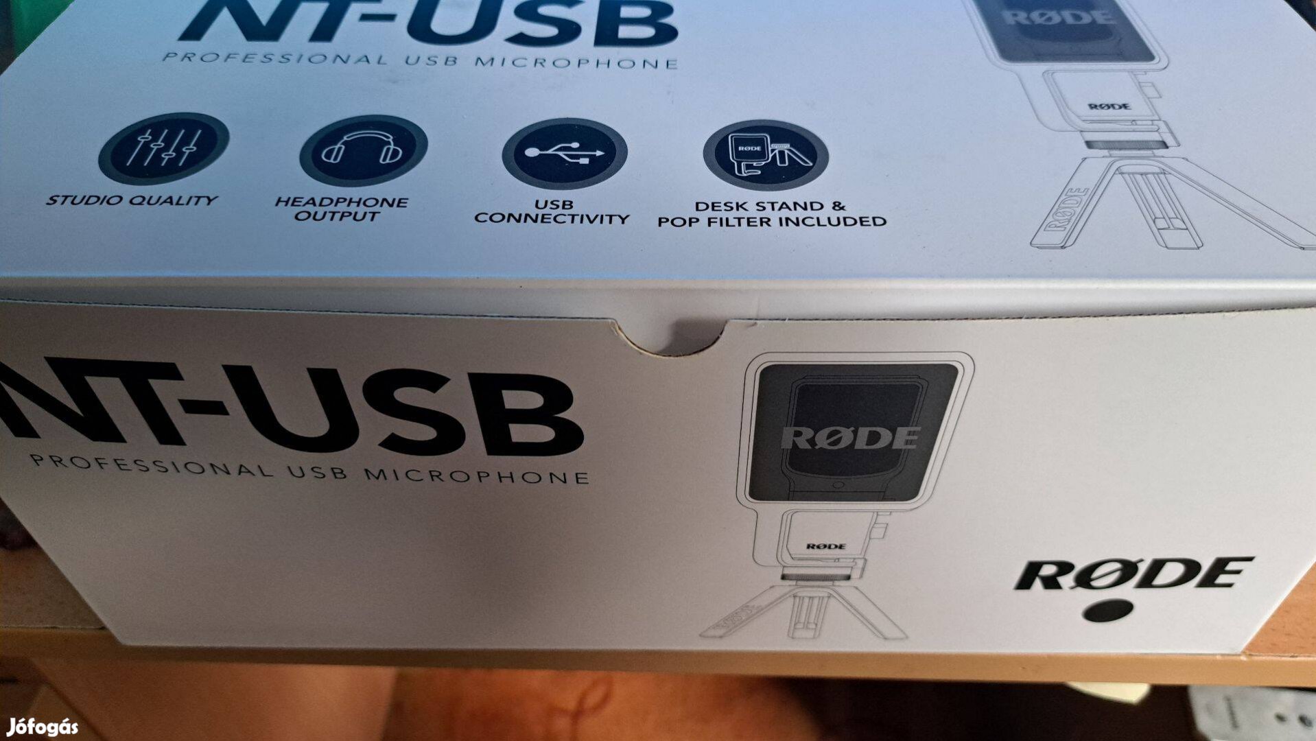 Rode NT-USB kondenzátor stúdió mikrofon