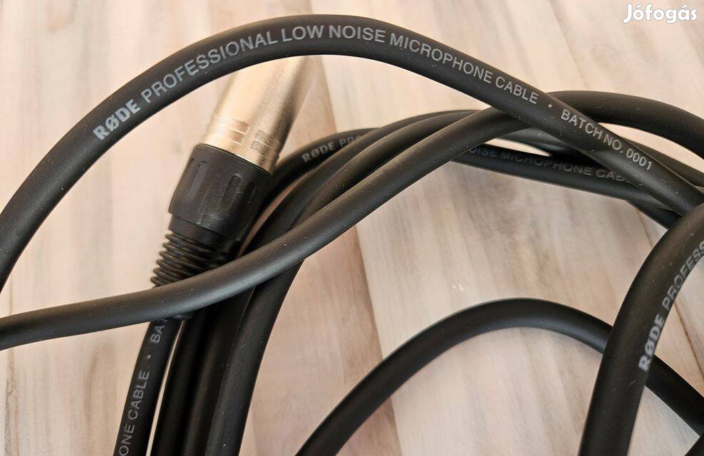 Rode Professional Low Noise mikrofon kábel XLR 6 méter,