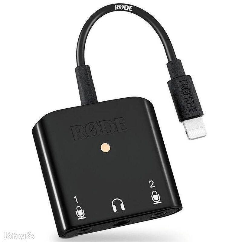Rode SC6-L kettős mikrofon és fejhallgató adapter IOS készülékekhez