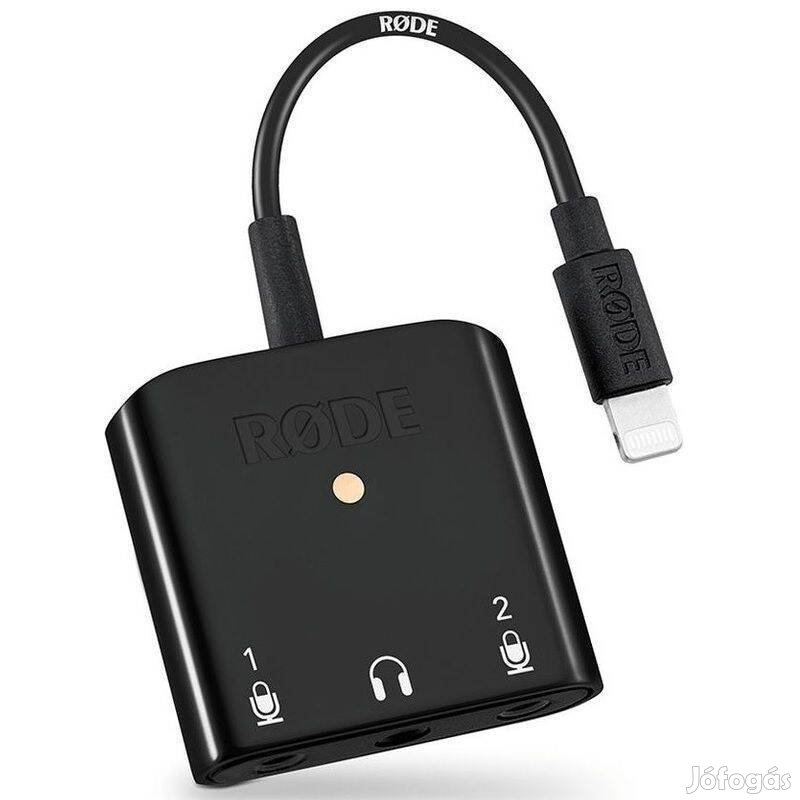 Rode SC6-L kettős mikrofon és fejhallgató adapter IOS készülékekhez