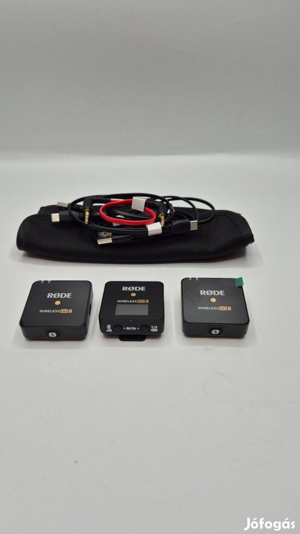 Rode Wireless GO II két csatornás, vezeték nélküli mikrofon rendszer