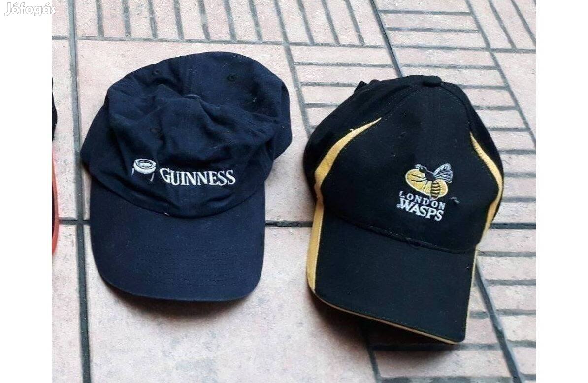 Rögbi rugby Guinness feliratos képes sapka 2db