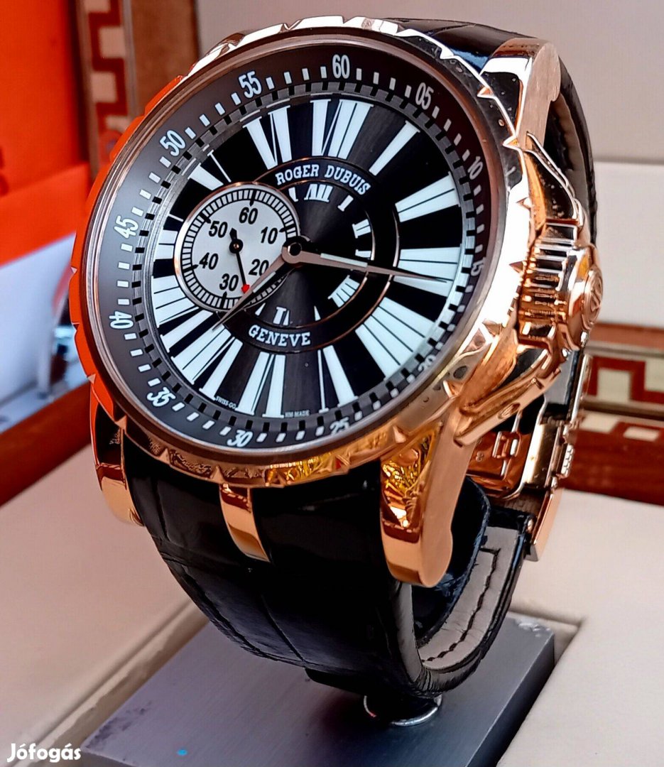 Roger Dubuis Excalibur 45 rosegold karóra eladó,cserélhető