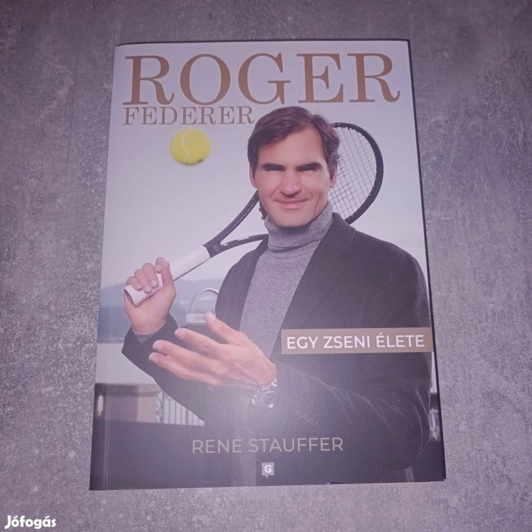 Roger Federer életrajzi könyv