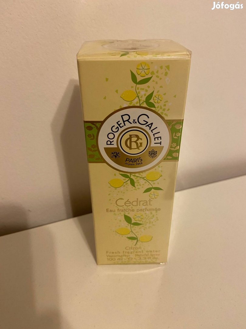 Roger&Gallet Cédrat citrusos, frissítő testpermet 100ml (új)