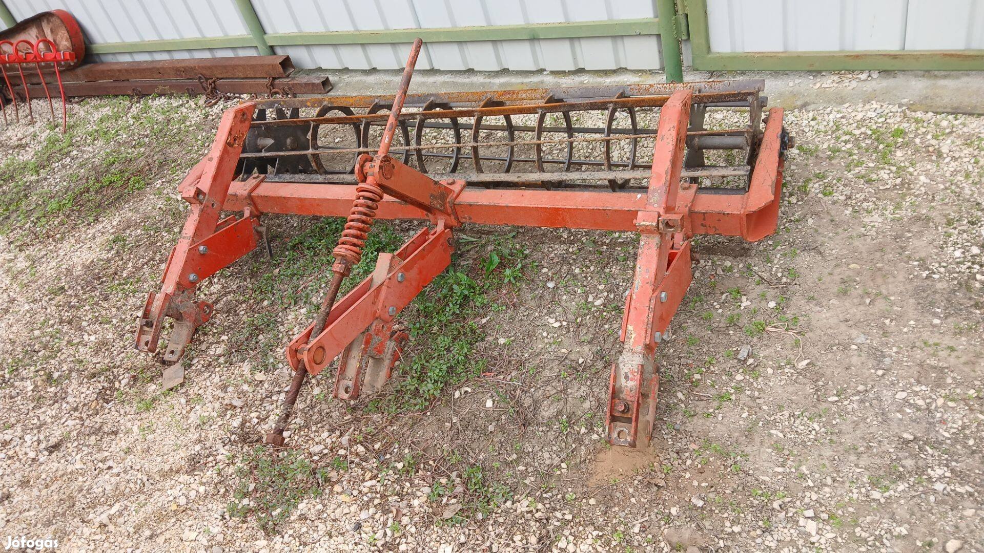 Rögtörő henger 185cm +egyengető sor