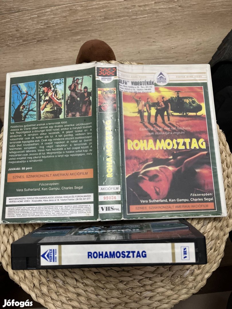 Rohamosztag vhs m