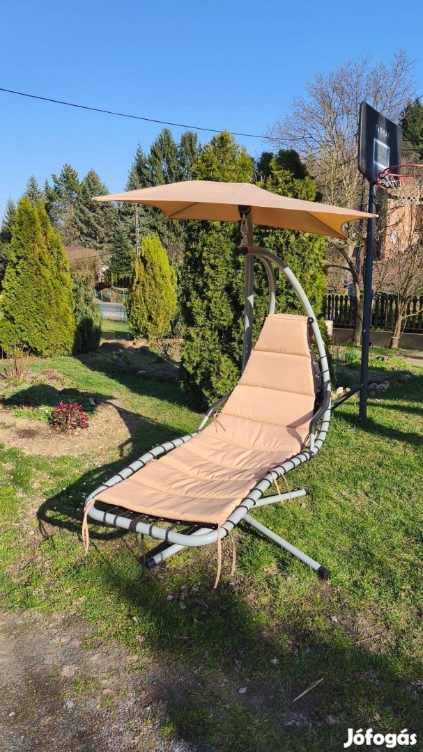 Rojaplast Kerti függő hintaszék, bézs