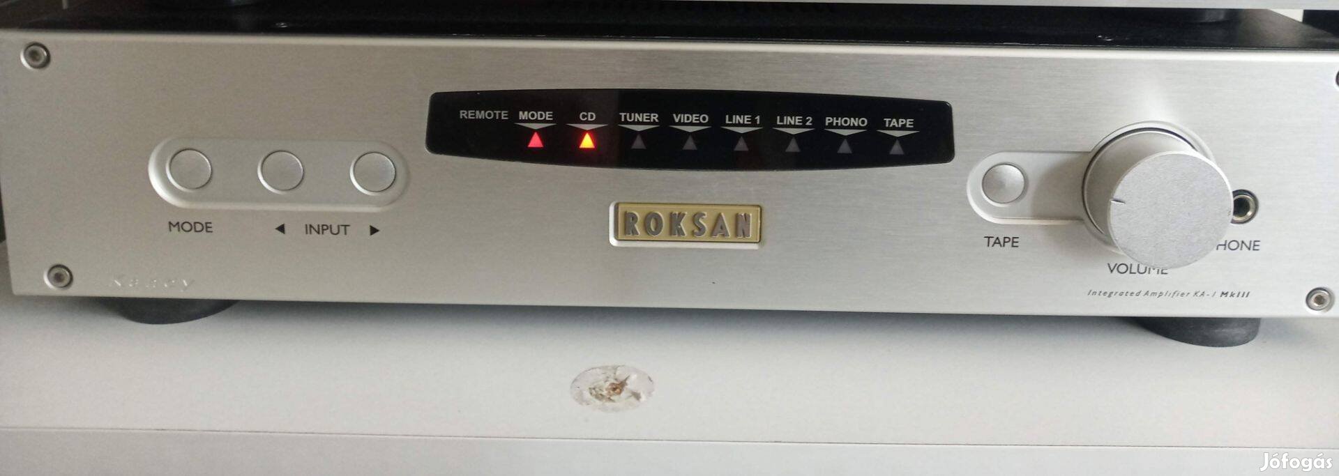 Roksan sztereo erősítő