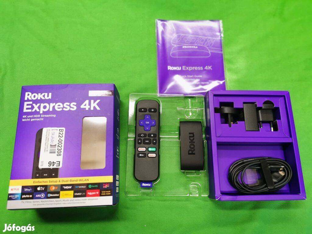 Roku Express 4K HDR TV okosító