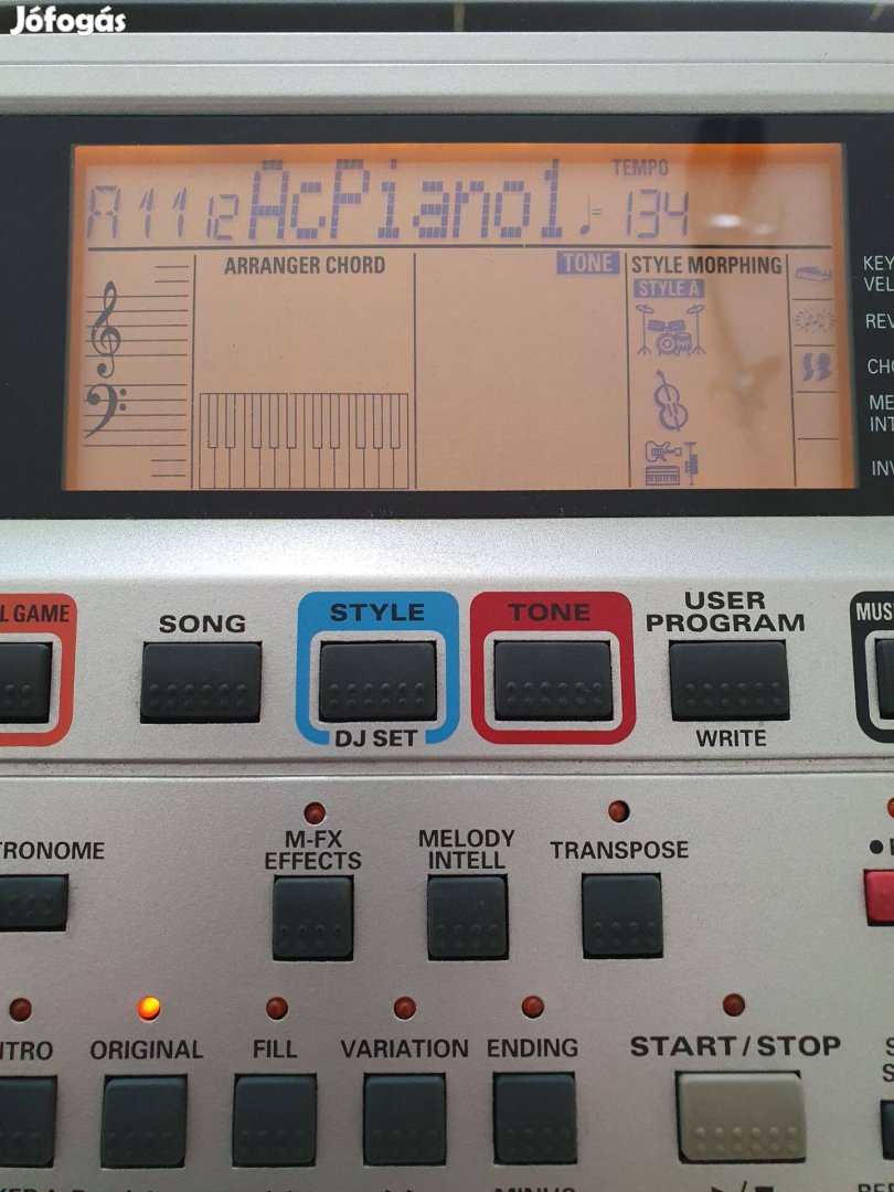 Roland EM-55-ös szintetizátor tartozékokkal eladó!