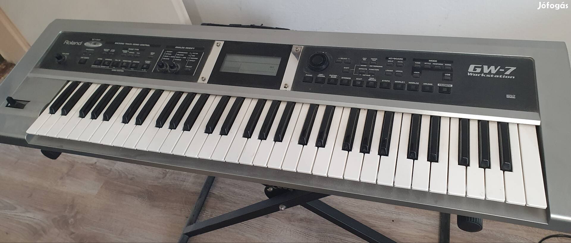 Roland GW7-es munkaállomás (workstation) eladó.