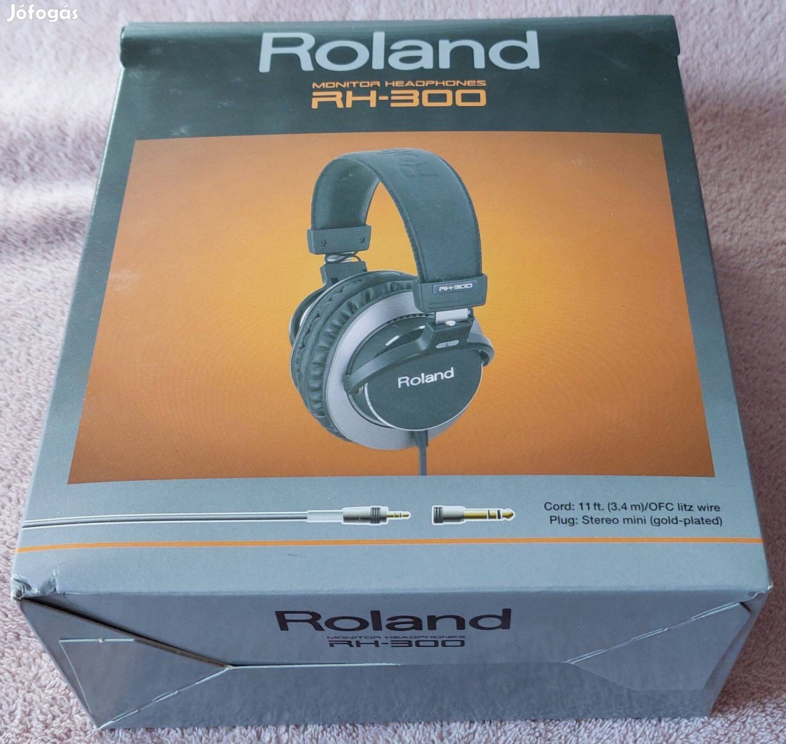 Roland RH-300 monitor fejhallgató (garanciával)