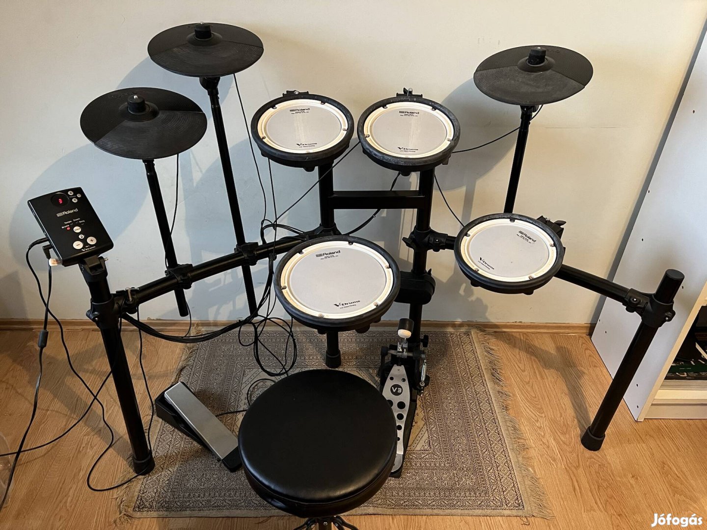 Roland TD-1 V-Drums hálóbőrös elektromos dobszett