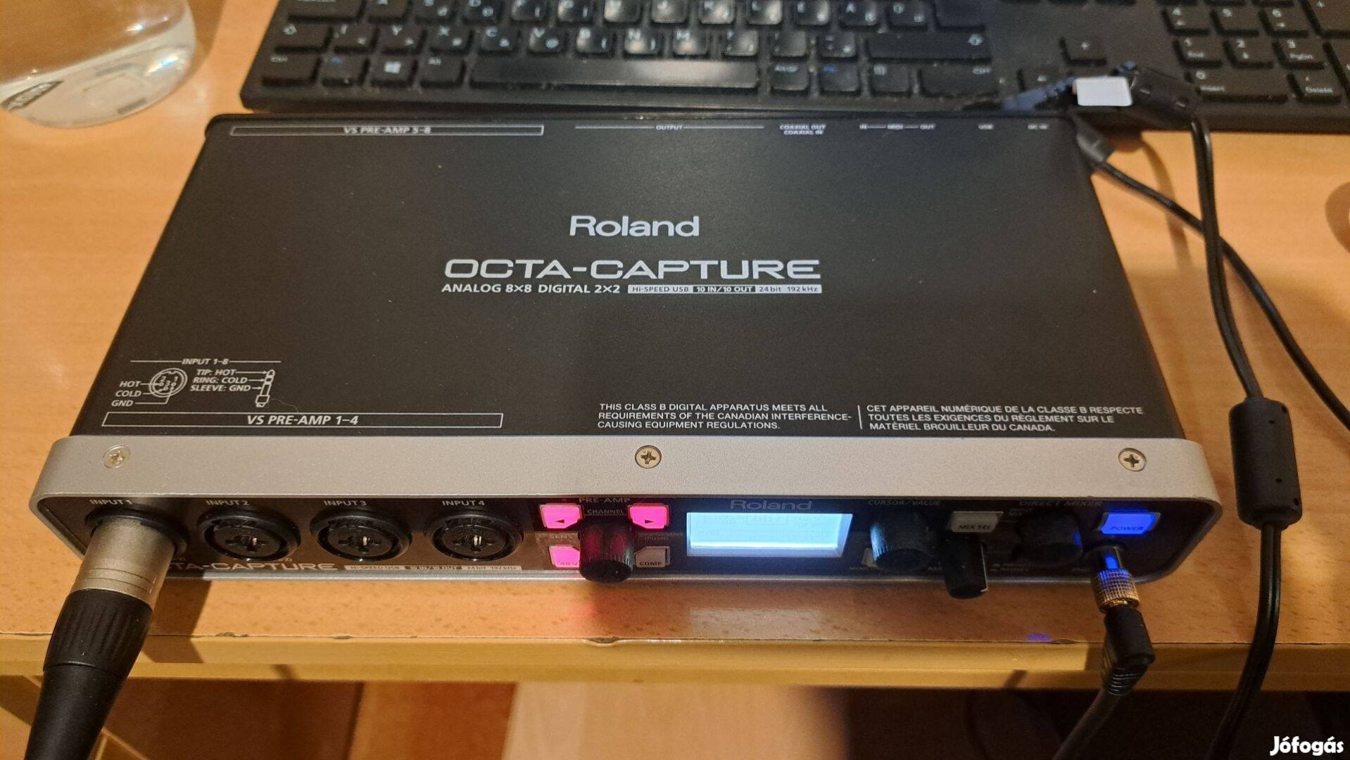 Roland UA-1010 OCTA-Capture USB hangkártya