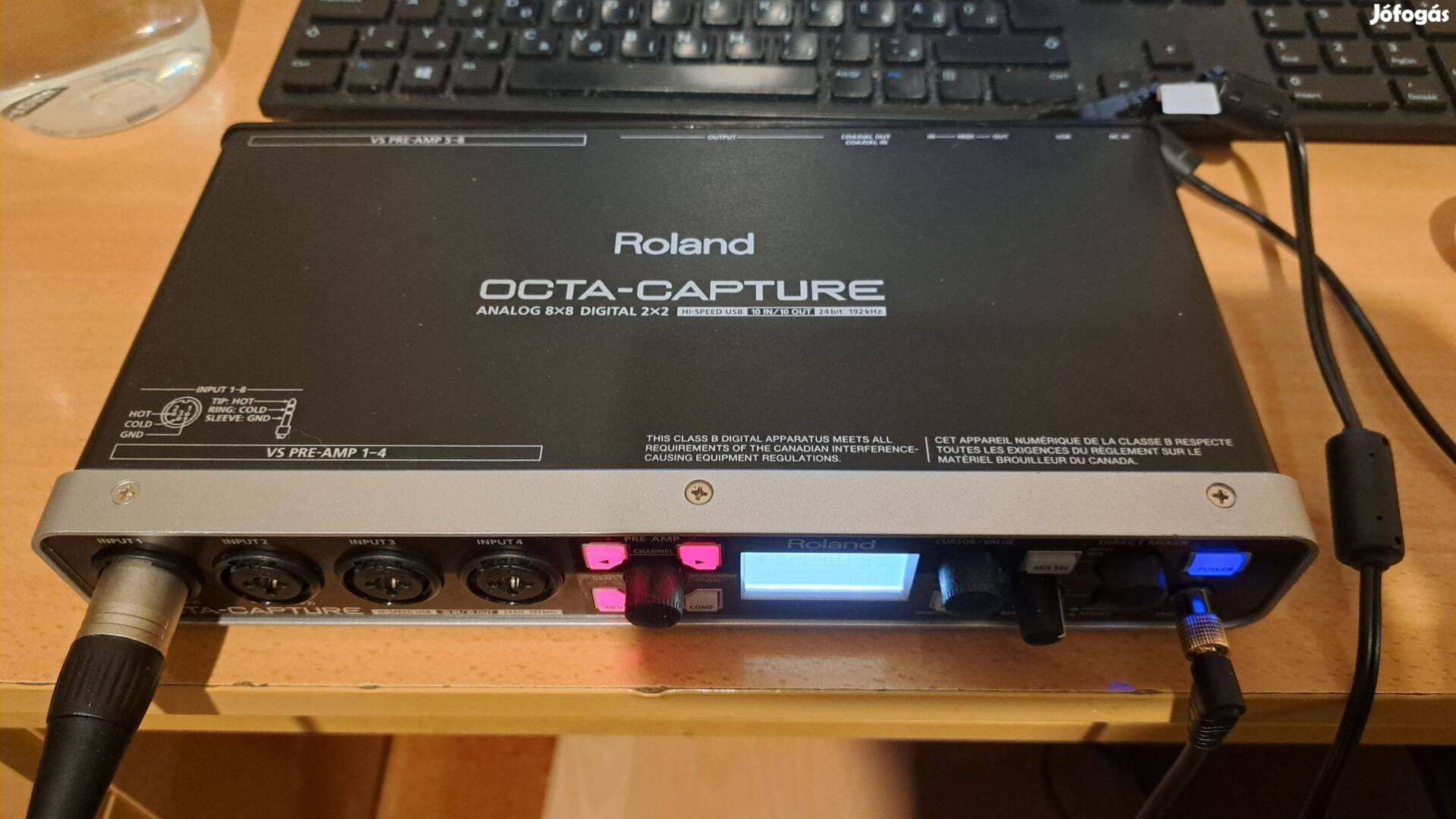 Roland UA-1010 OCTA-Capture USB hangkártya