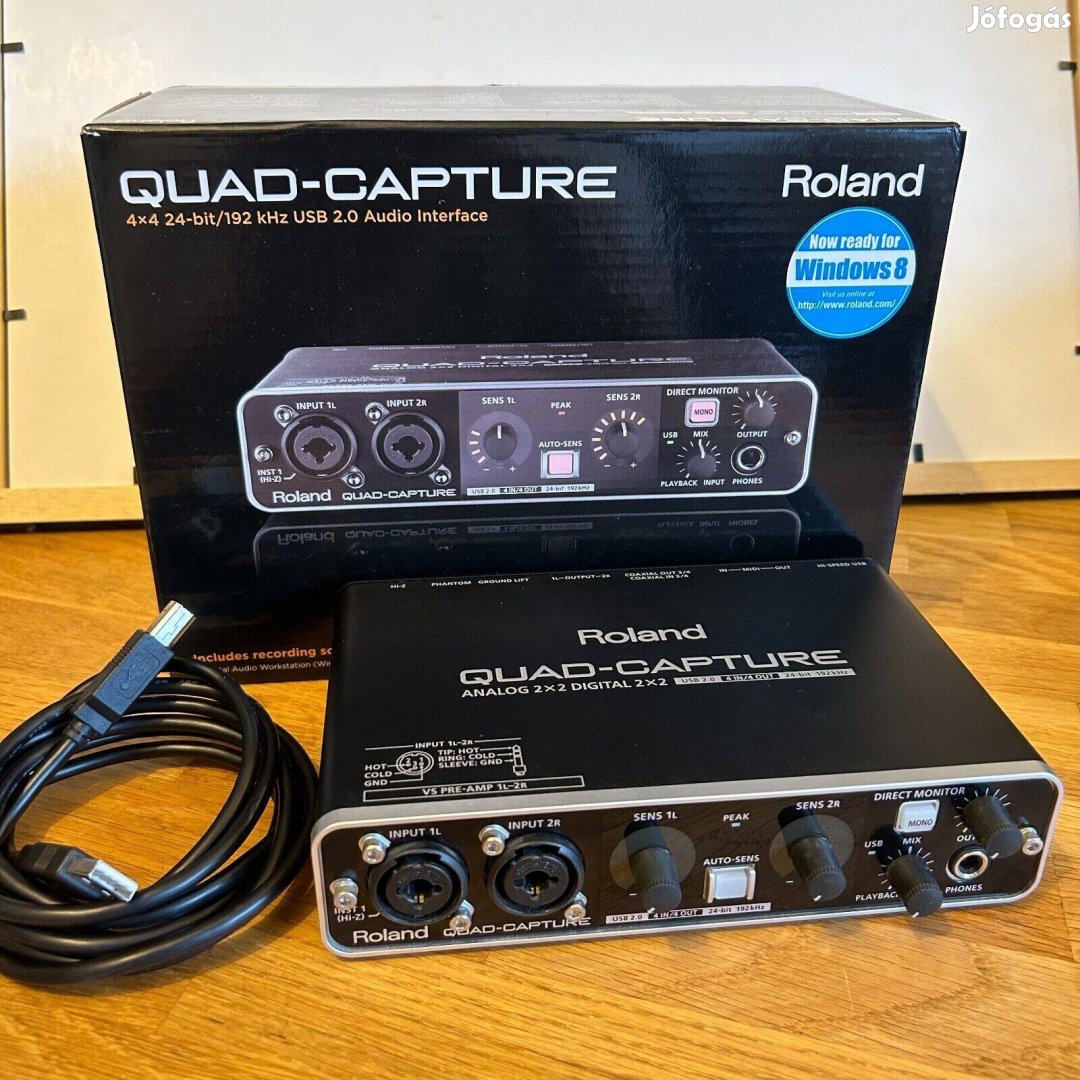 Roland UA-55 Quad-Capture usb külső hangkártya