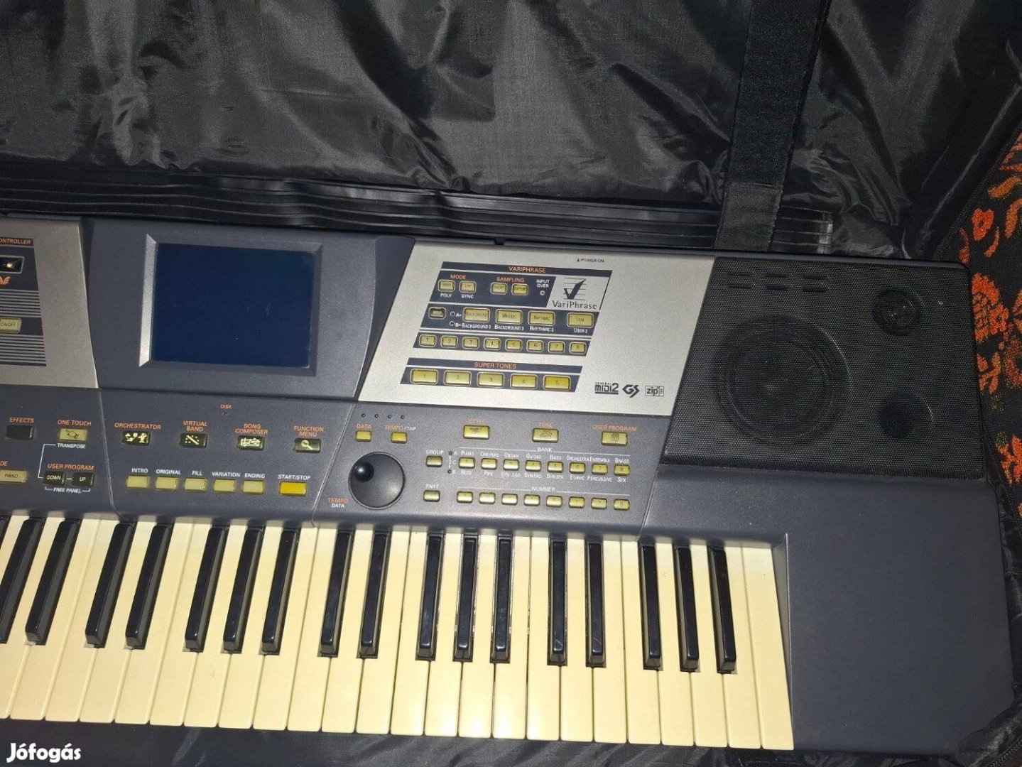 Roland VA-7 USB flopy emulátorral, puhatokkal