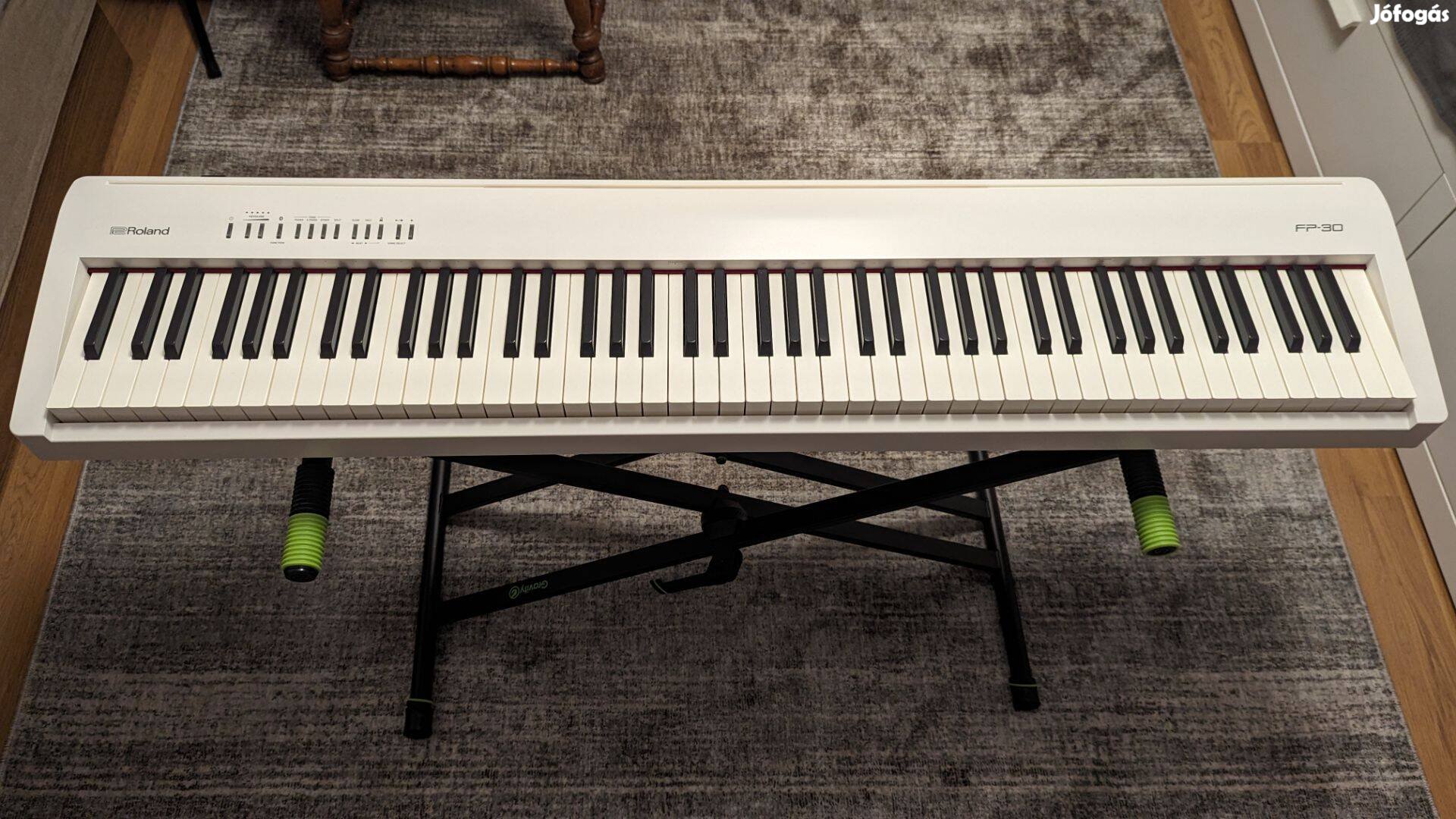 Roland fp30 fehér digitális zongora eladó