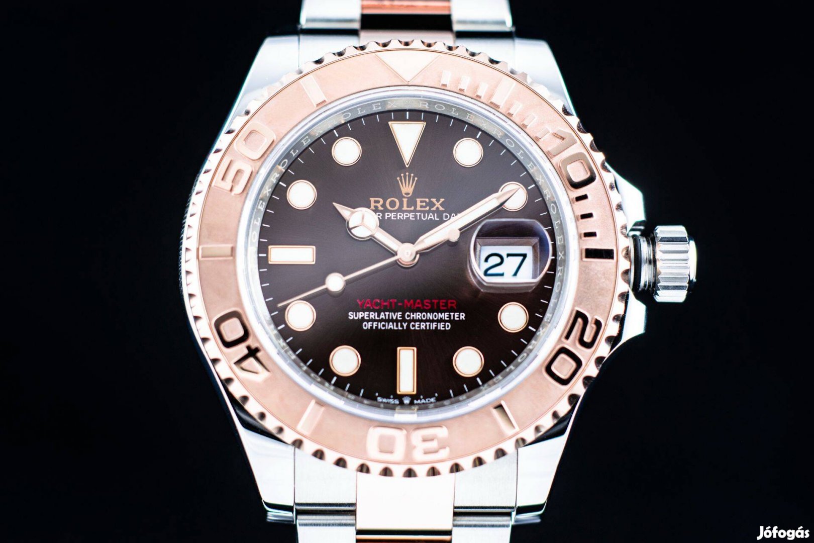 Rolax Yacht-Master 40 Everose Chocolate Dial