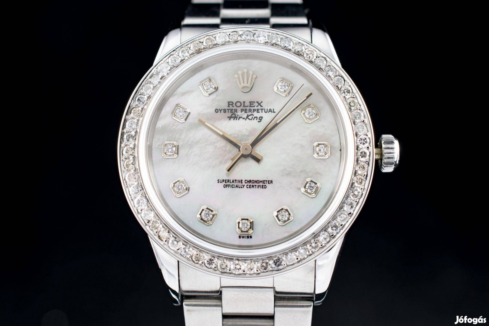 Rolex Air King MOP Diamond