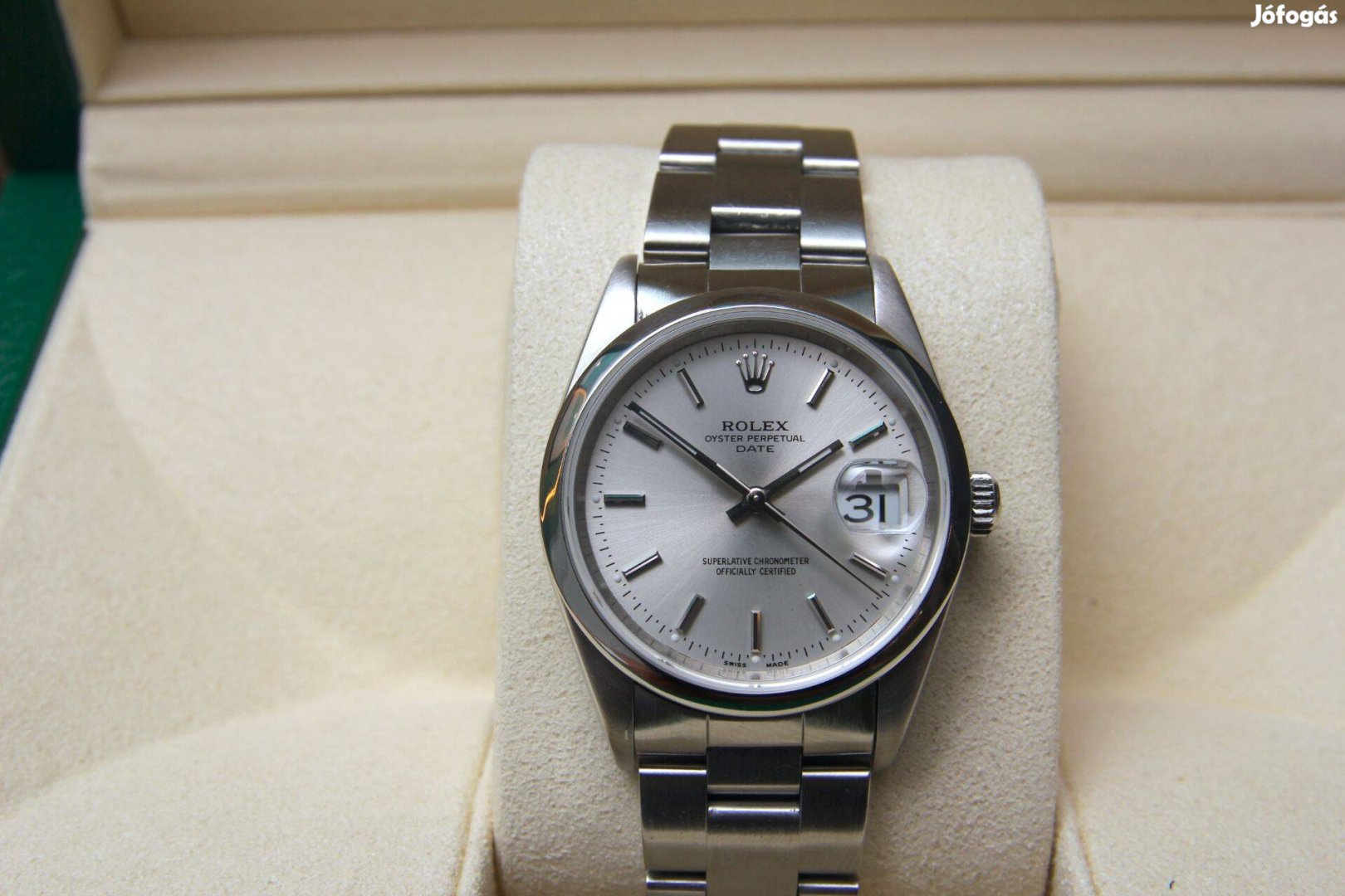 Rolex Date 34mm 1 év garancia 15200