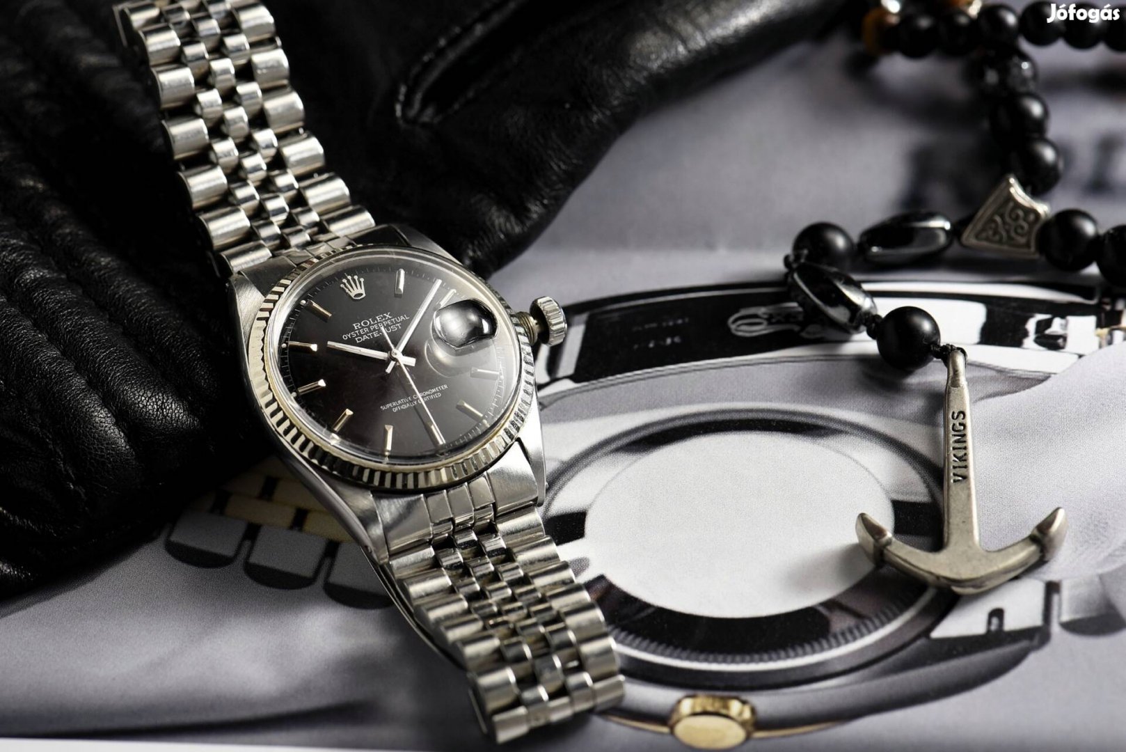 Rolex Datejust 36 plexi szervizelt