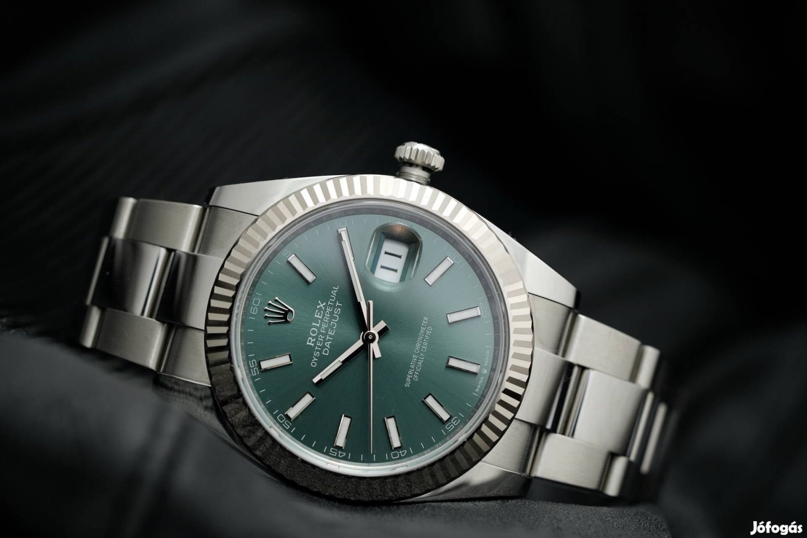 Rolex Datejust 41 Vadonat Új Mint Green, 5év Garancia